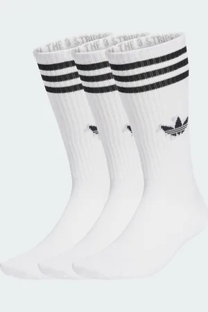 adidas 3-Stripes High Crew sokker, 3 par