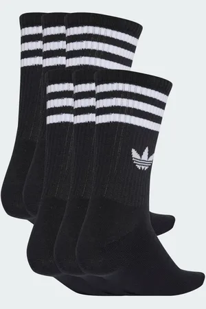 adidas 3-Stripes Crew sokker, 6 par