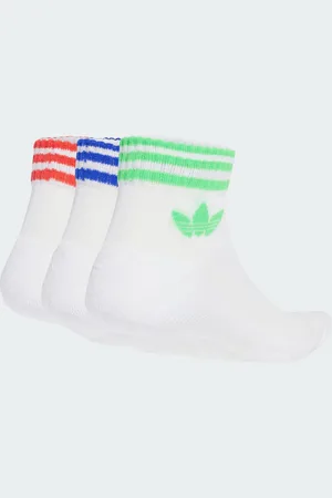 adidas 3-Stripes ankelsokker, 3 par
