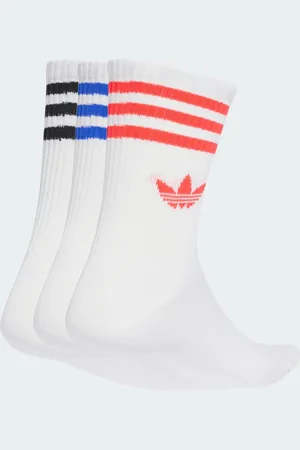 adidas 3-Stripes Crew sokker, 3 par