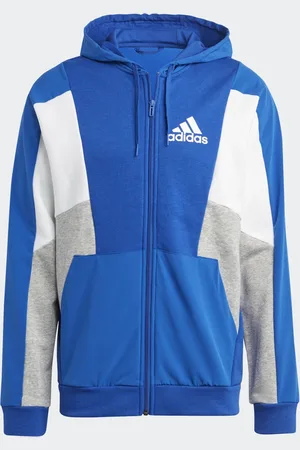 adidas Essentials Colorblock Full-Zip hættetrøje