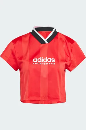 adidas Tiro Colorblock Crop T-shirt