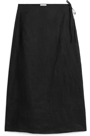 ARKET Kvinder Wrap nederdele - Linen Wrap Skirt