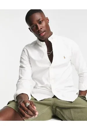 Ralph Lauren Oxford-skjorte i smal pasform fra