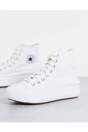 Converse Chuck Taylor - All Star Move Hi - Hvide sneakers