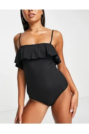 & OTHER STORIES Bandeau-badedragt med flæser