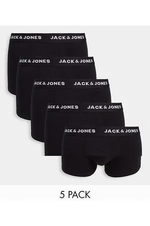 JACK & JONES Sorte underbukser fra 5-pak