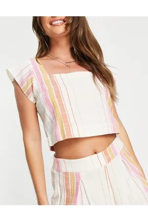 Rip Curl Rip Curl - Heat Wave - Strandtop i multifarvede striber - Del af sæt