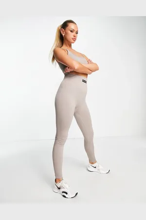 Pink Soda Brune sømløse leggings
