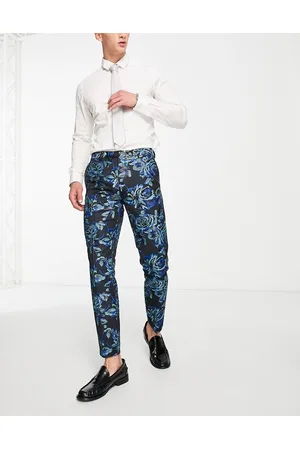 kradse duft Synlig Sorte bukser for mænd i blå farve | FASHIOLA.dk