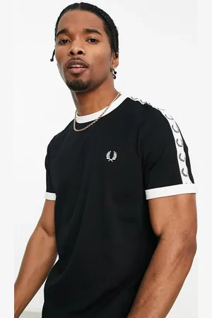 Fred Perry T-shirt med taping