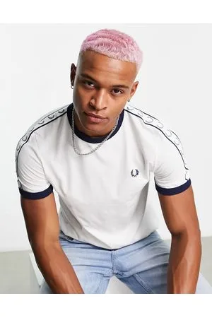Fred Perry – t-shirt med logotape