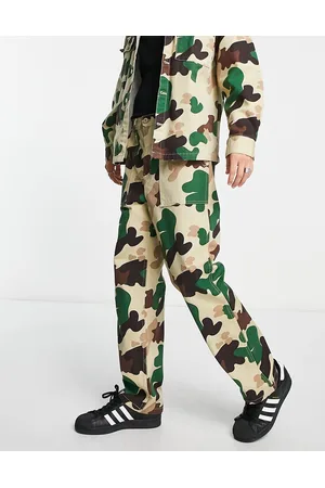 Stan Ray Fat - Afslappede bukser i camouflage-print