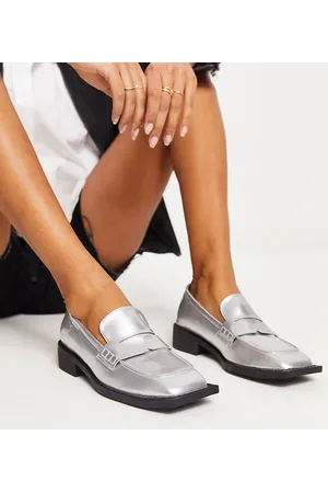 sko for kvinder i sølv farve | FASHIOLA.dk