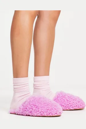 UGG Maxi Curly - Lyserøde hjemmesko