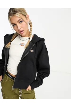 Dickies Oakport - Hættetrøje med lynlås i