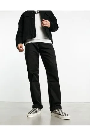 Vans Authentic - Sorte chinos i afslappet pasform