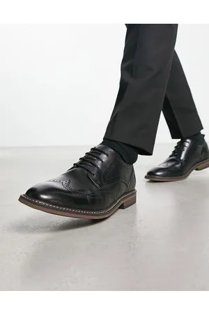 Schuh Raffe - Sorte brogues i læder