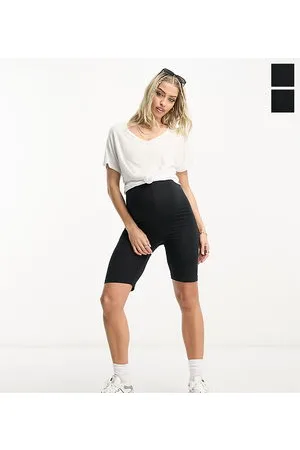 Mama;licious Mamalicious Maternity - Pakke med 2 par leggingsshorts i