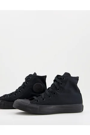 Converse Chuck Taylor - All Star Hi - Unisex - Monokrome sorte sneakers