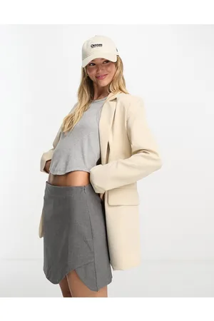 Pull&Bear Oversized blazer i -Neutral