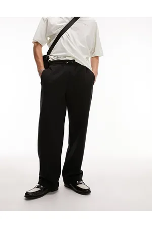 Topman Sorte joggingbukser med lige ben