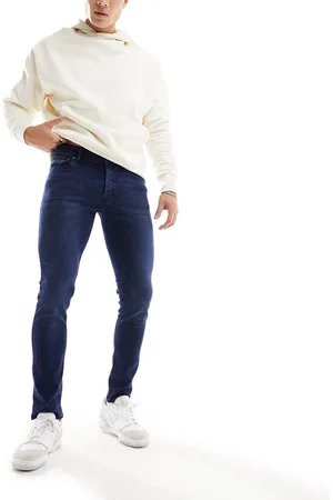 JACK & JONES Essentials Glenn - Indigoblå jeans i slim fit