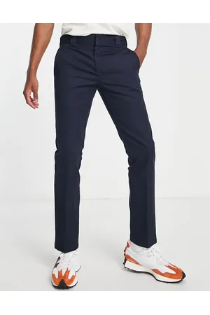 Dickies 872 - Marineblå arbejdschinos i slim fit