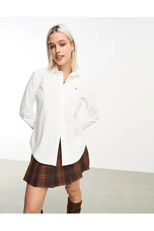 Ralph Lauren Oxford-skjorte med lange ærmer