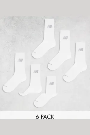 New Balance Performance - Pakke med 6 par hvide sportssokker