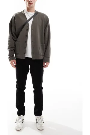 ASOS Sorte slim-jeans med stræk
