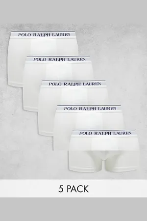 Ralph Lauren Pakke med 5 par boksershorts i med linning med logo