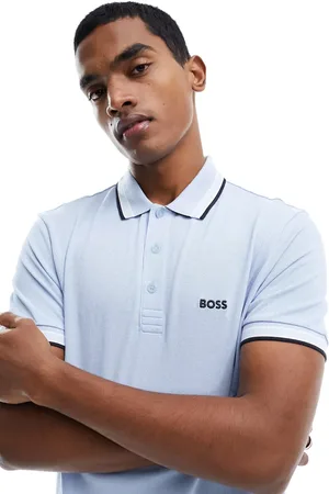 HUGO BOSS Paddy - Lyseblå polo