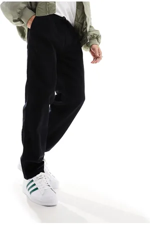 New Look Sorte fløjlsbukser