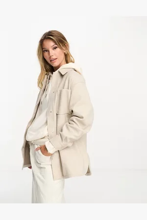 New Look Skjortejakke-Neutral