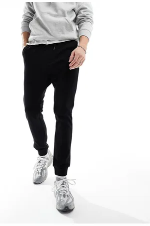 JACK & JONES Sorte slim fit-joggingbukser