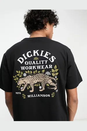 Dickies Fort Lewis - T-shirt med tigerprint på ryggen - Kun hos ASOS