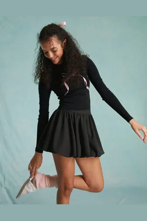 Miss Selfridge Skræddersyet mini-ballonnederdel