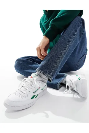 Reebok Club C Revenge - Hvide og grønne sneakers