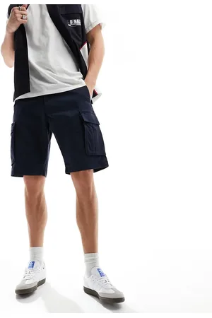 GANT Cargoshorts i twill i afslappet pasform