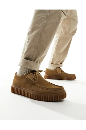 Clarks Clarks - Torhill Lo - Mørk sandfarvede sko i ruskind-Brun