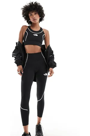 The North Face Training - Hakuun - Højtaljede sorte 7/8 leggings med kontursømme