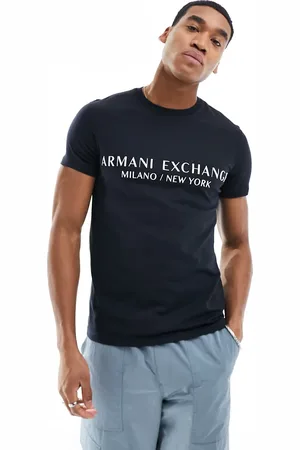 Armani Exchange T-shirt med lineært logo