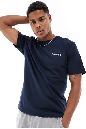 Timberland T-shirt med lille tekstlogo