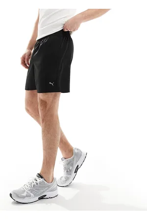 PUMA Training - Sorte vævede 5-tommers shorts