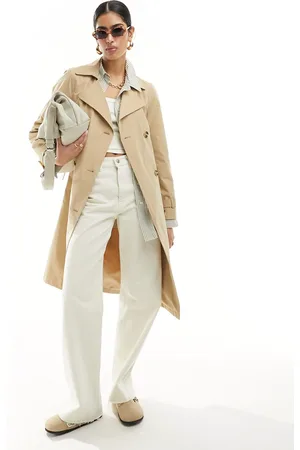New Look Beige trench coat