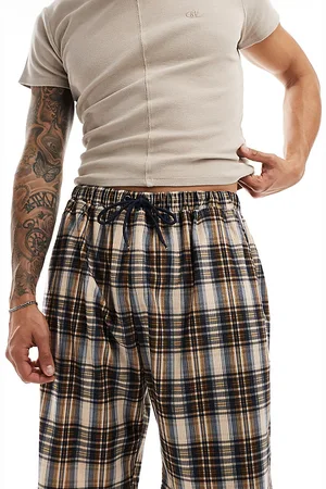 Reclaimed Ternede longline-shorts med snor