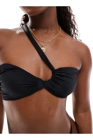 Miss Selfridge Rynket asymmetrisk bikinitop i