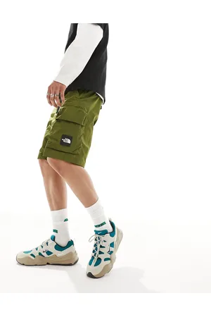 The North Face NSE - Olivengrønne cargoshorts med bælte