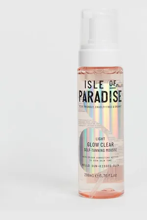 Isle of Paradise Light Glow Clear Self Tanning Mousse fra -Ingen farve
